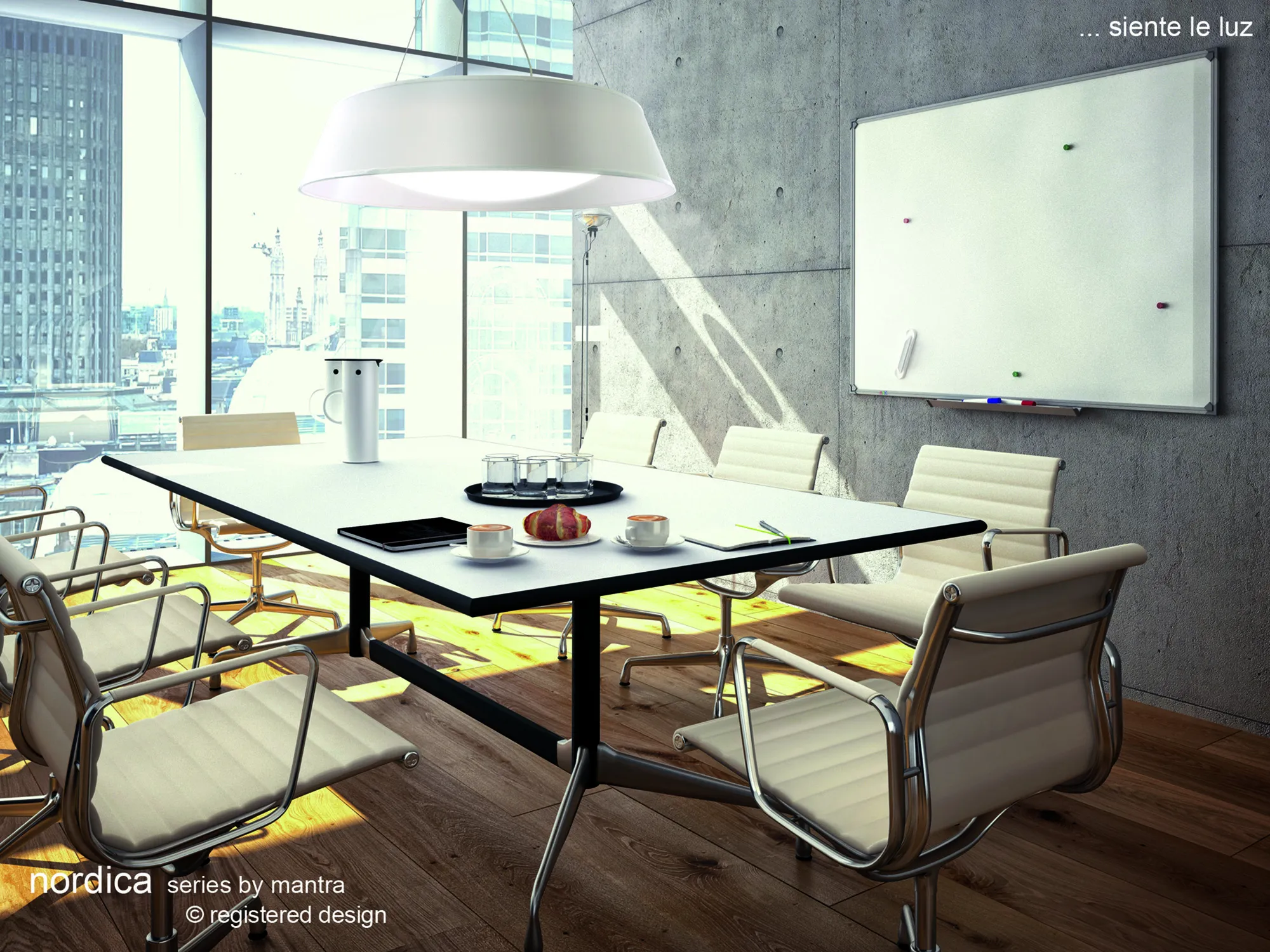 Nordica Plafones White Ceiling Lights Mantra Flush Fittings